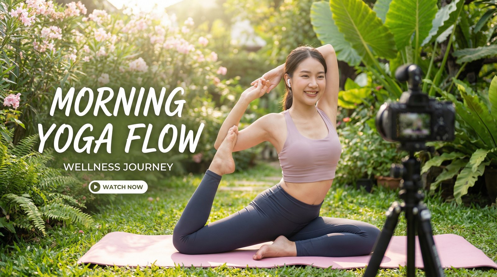 小马拉大车瑜伽晨练健身视频